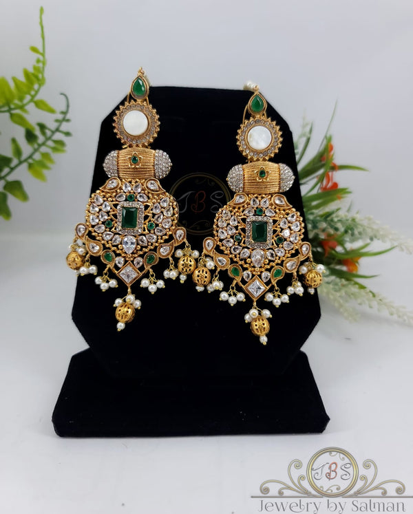 JBS - Handcrafted Earnings, Luxury Traditional Indian / Pakisatni Jewellary for Women