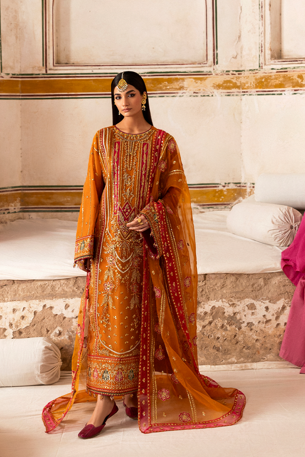 Emaan Adeel - SOLMIRA 3 PC Stitched/Unstitched Wedding Wear Dress