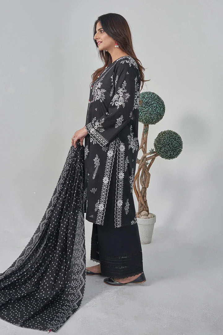 2PC Stitched Printed Lawn Shirt and Dupatta RKTW-3059 Printed KHAS STORES 