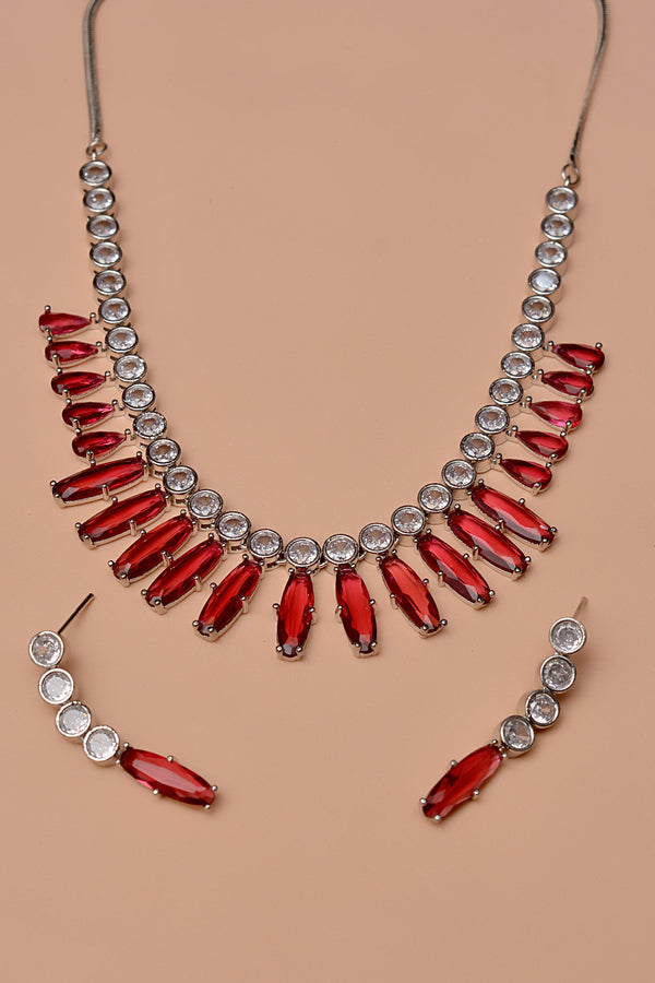 Anzay Jewellery - Engagement & Wedding Pink Party Set