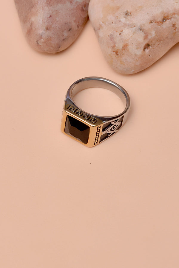 Anzay Jewellery - Size 10 Gifting Black Ring