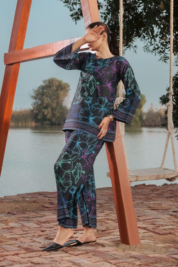 Noorangi - Stitched coords Lyra | Crepe | Co-ords Pakistani Dress