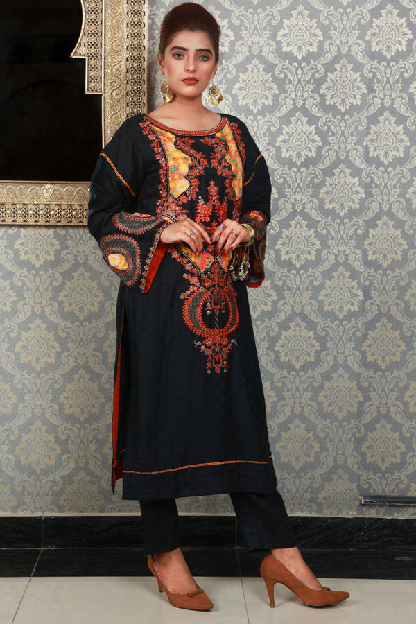 Noorangi - Stitched Dastak Nayla Pakistani Dress