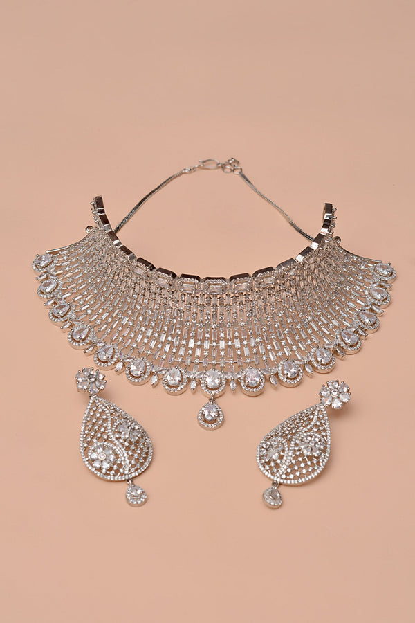Anzay Jewellery - Bride of Tomorrow Silver Bridal Set
