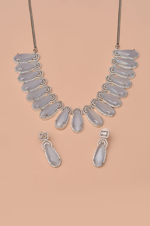 Anzay Jewellery - Bride of Tomorrow Gray Bridal Set
