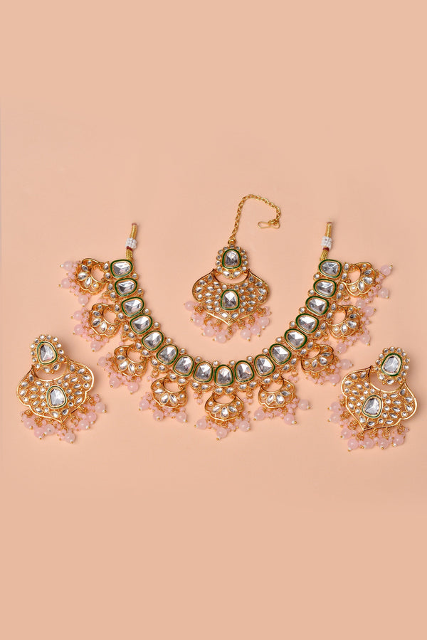 Anzay Jewellery - Bride of Tomorrow Pink Bridal Set