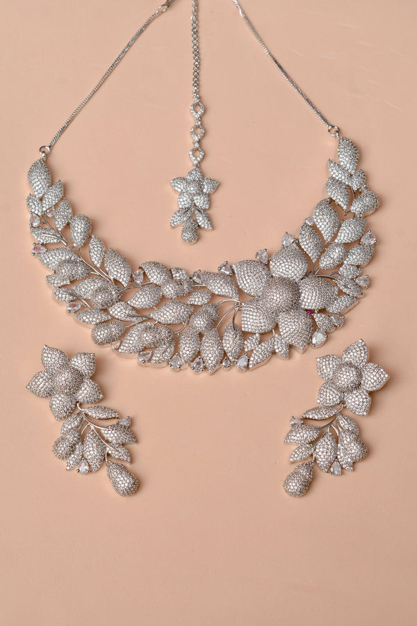 Anzay Jewellery - Bride of Tomorrow Silver Bridal Set