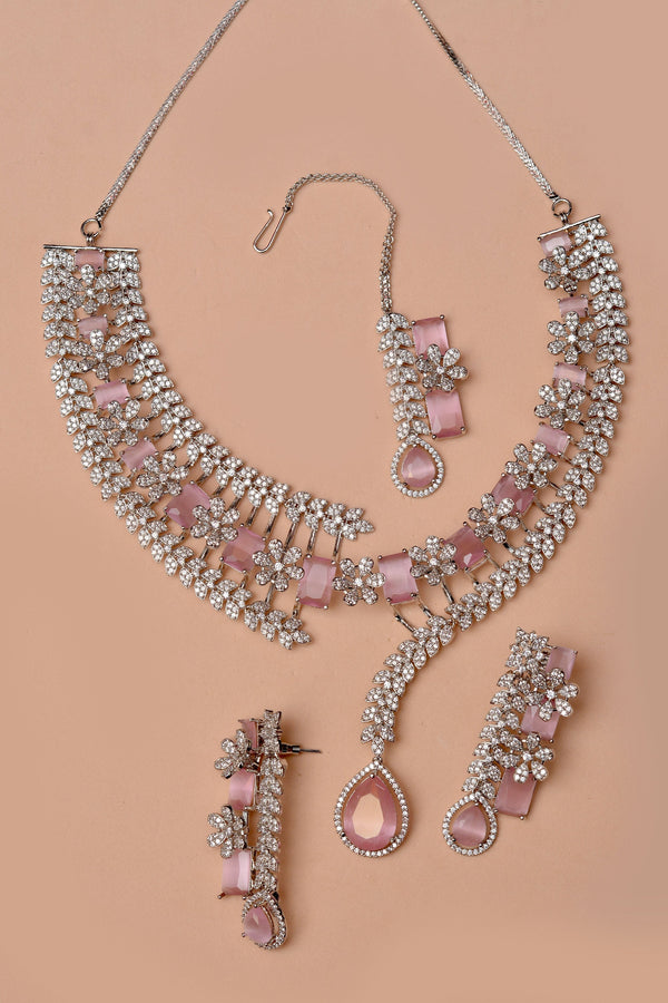 Anzay Jewellery - Bride of Tomorrow Pink Bridal Set