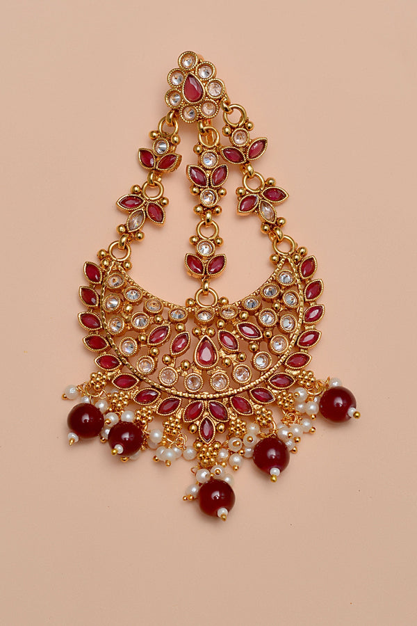 Anzay Jewellery - Bride of Tomorrow Red Bindiya
