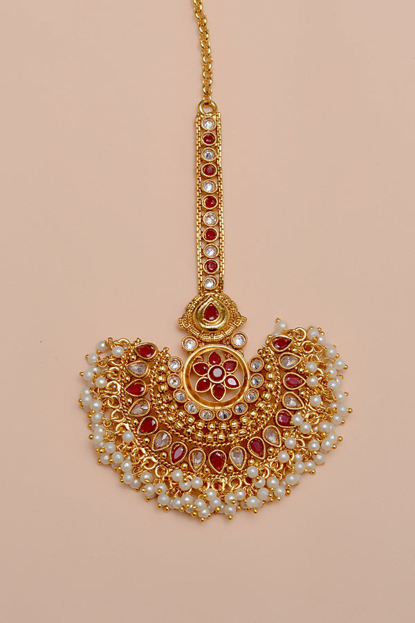 Anzay Jewellery - Bride of Tomorrow Red Bindiya