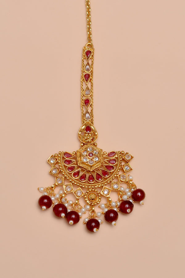 Anzay Jewellery - Bride of Tomorrow Red Bindiya