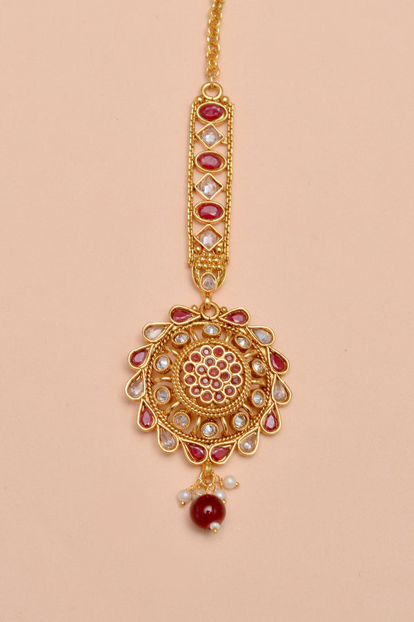Anzay Jewellery - Bride of Tomorrow Red Bindiya