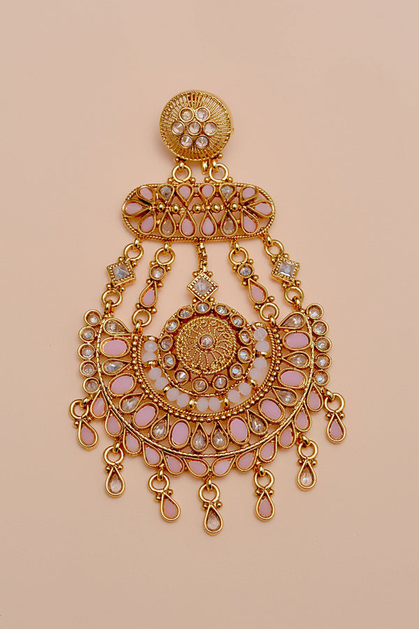 Anzay Jewellery - Bride of Tomorrow Pink Jhoomar