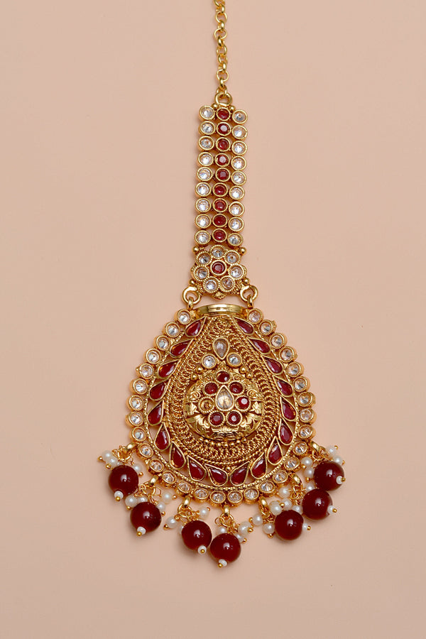 Anzay Jewellery - Bride of Tomorrow Red Bindiya