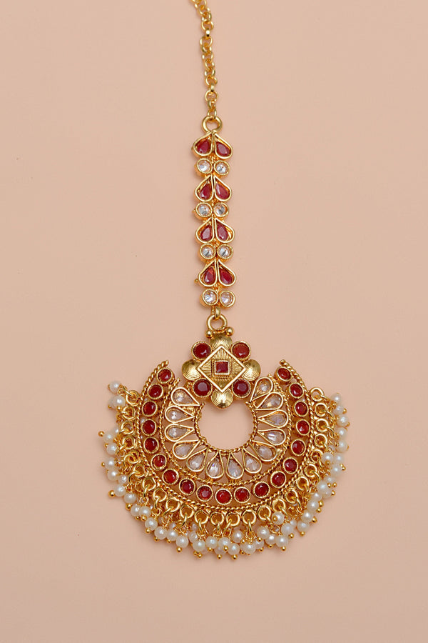 Anzay Jewellery - Bride of Tomorrow Red Bindiya