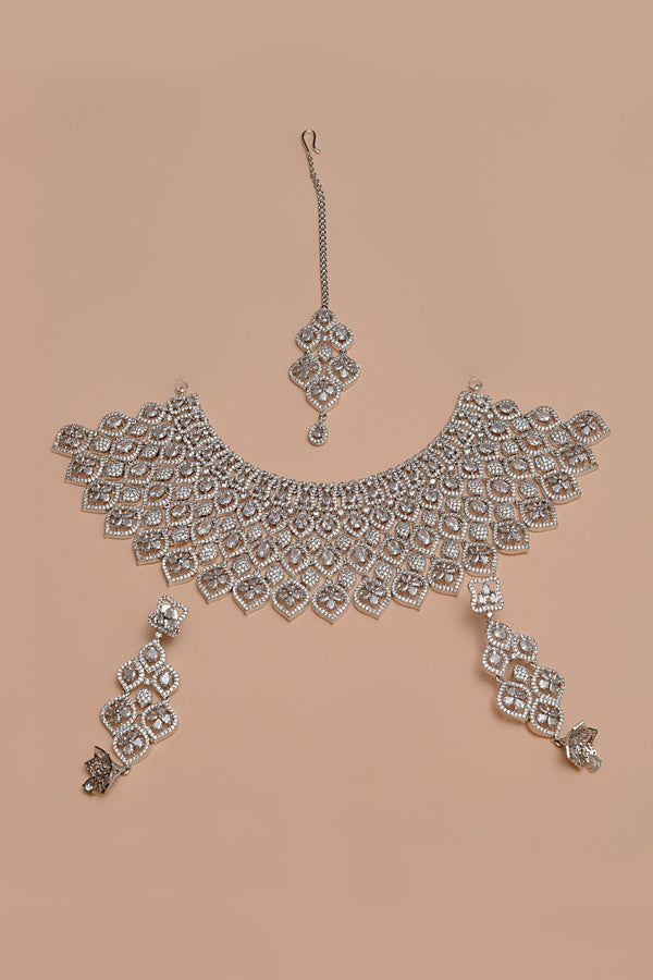 Anzay Jewellery - Bride of Tomorrow Silver Bridal Set