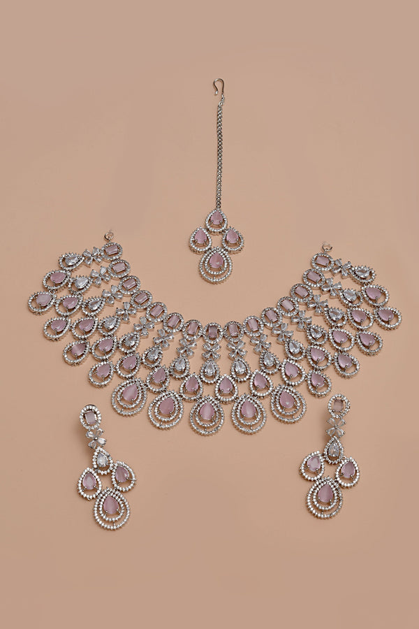Anzay Jewellery - Bride of Tomorrow Pink Bridal Set