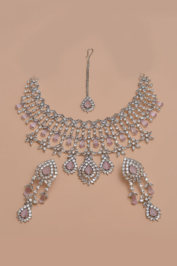 Anzay Jewellery - Bride of Tomorrow Pink Bridal Set