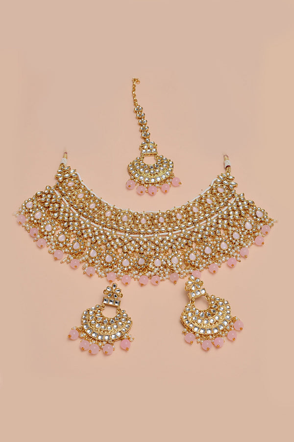 Anzay Jewellery - Bride of Tomorrow Pink Bridal Set