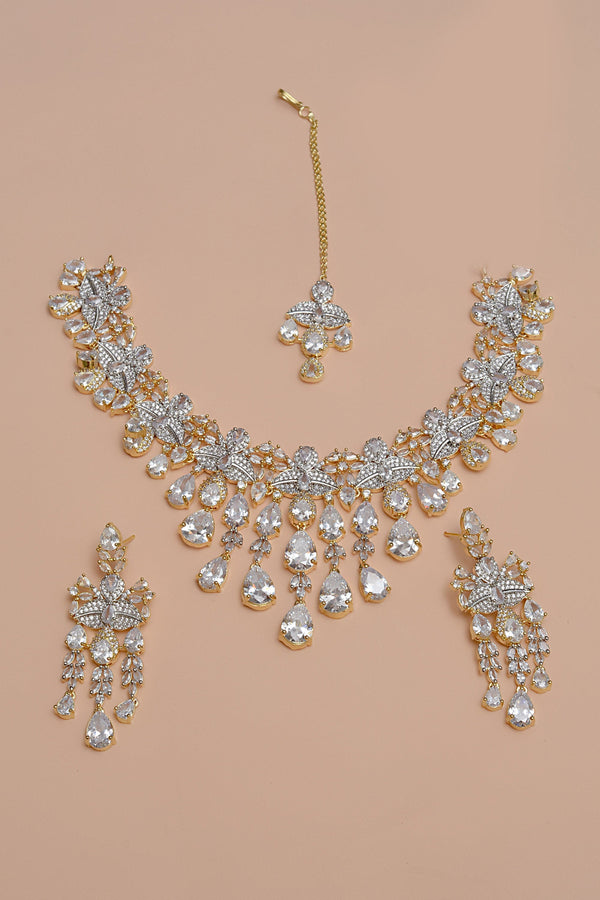 Anzay Jewellery - Bride of Tomorrow Golden Bridal Set