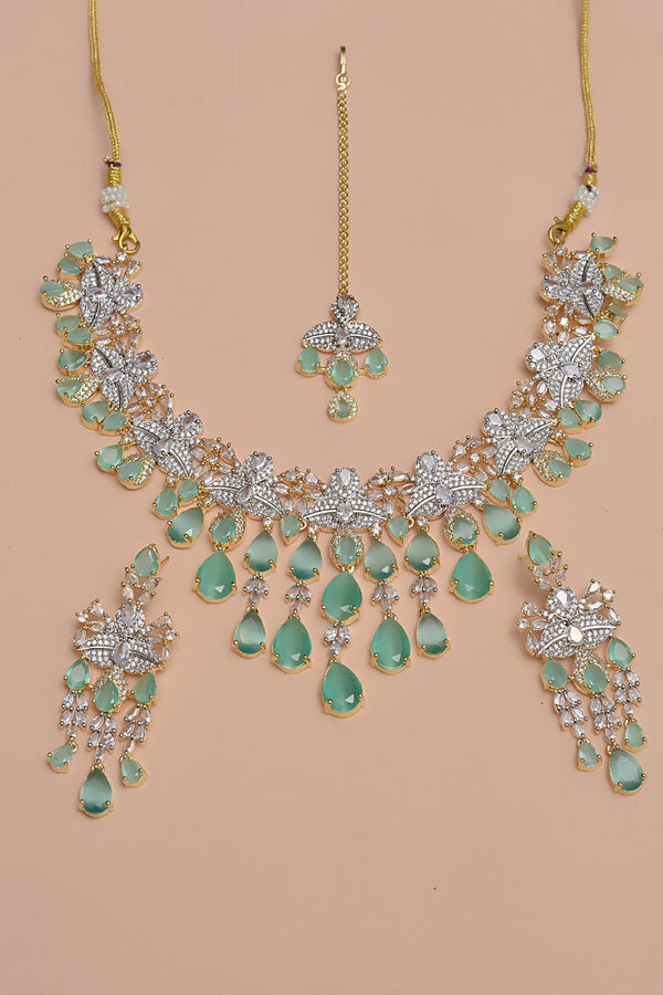 Anzay Jewellery - Bride of Tomorrow Green Bridal Set