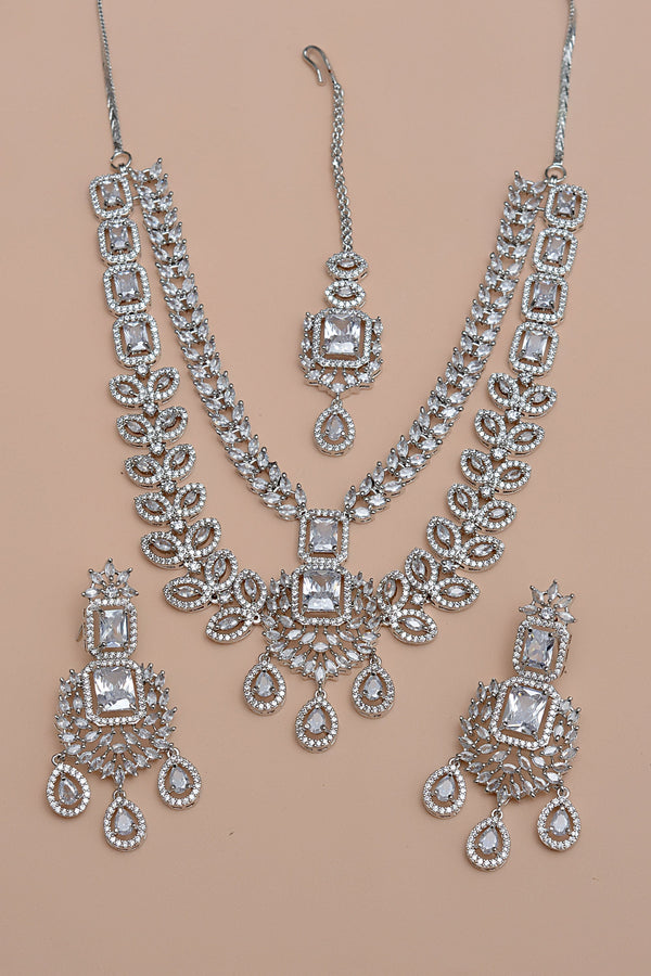 Anzay Jewellery - Bride of Tomorrow Silver Bridal Set