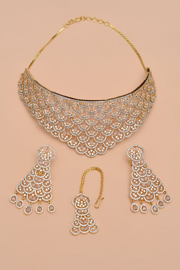 Anzay Jewellery - Bride of Tomorrow Pink Bridal Set