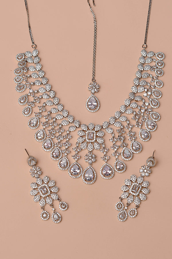 Anzay Jewellery - Bride of Tomorrow Silver Bridal Set