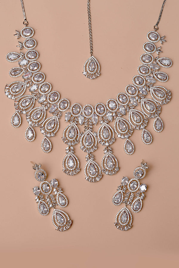 Anzay Jewellery - Bride of Tomorrow Silver Bridal Set