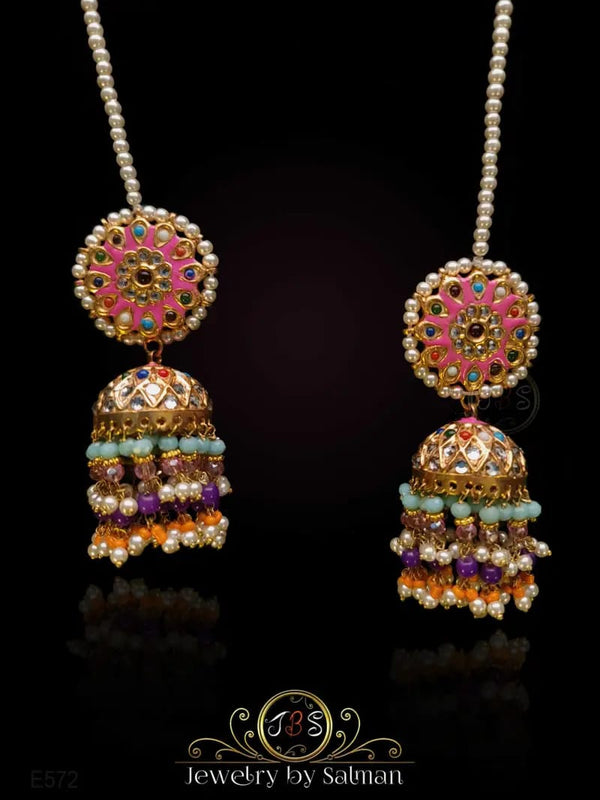JBS - Handcrafted Earnings, Luxury Traditional Indian / Pakisatni Jewellary for Women