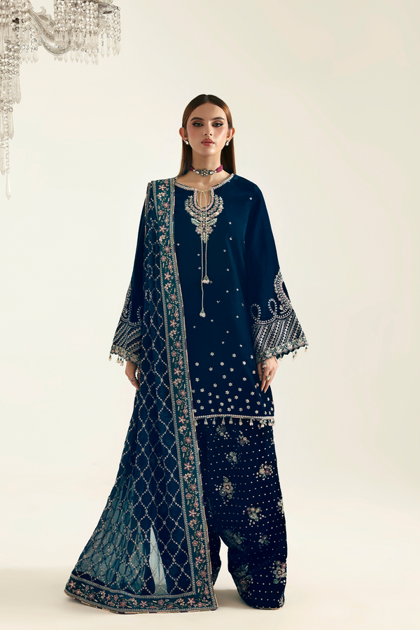 Emaan Adeel - 3 Piece Jahanara Pakistani Dress