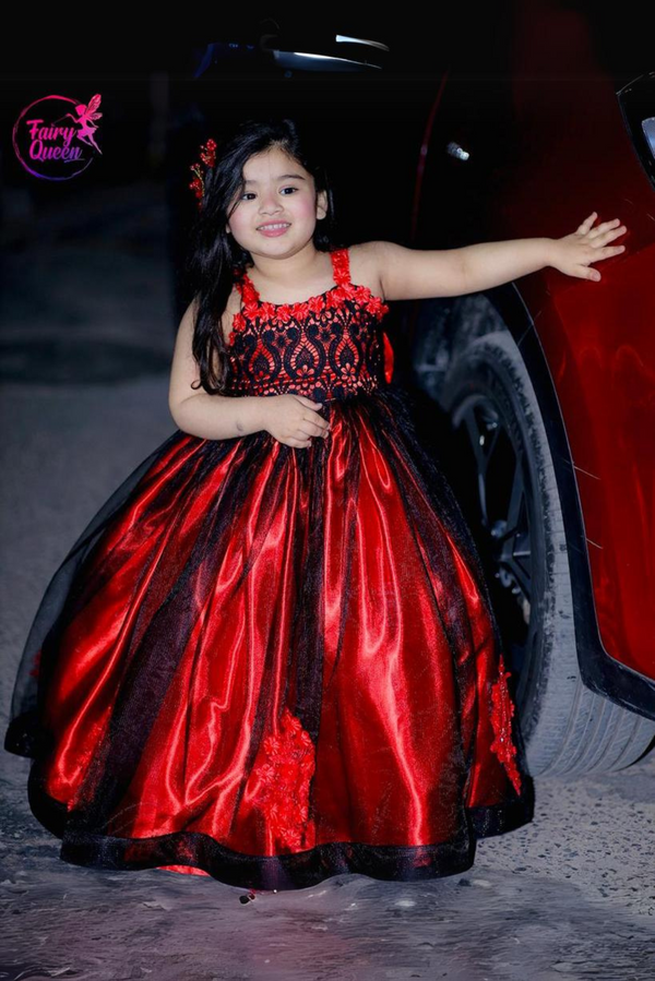 Fairy Queen - ROXXINA DRESS Western Wear For Girls
