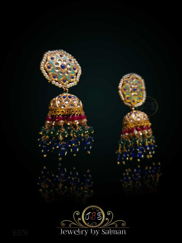 JBS - Handcrafted Earnings, Luxury Traditional Indian / Pakisatni Jewellary for Women