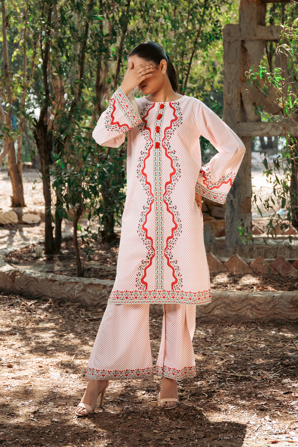 Noorangi - Stitched coords Rohee | Crepe | Co-ords Pakistani Dress
