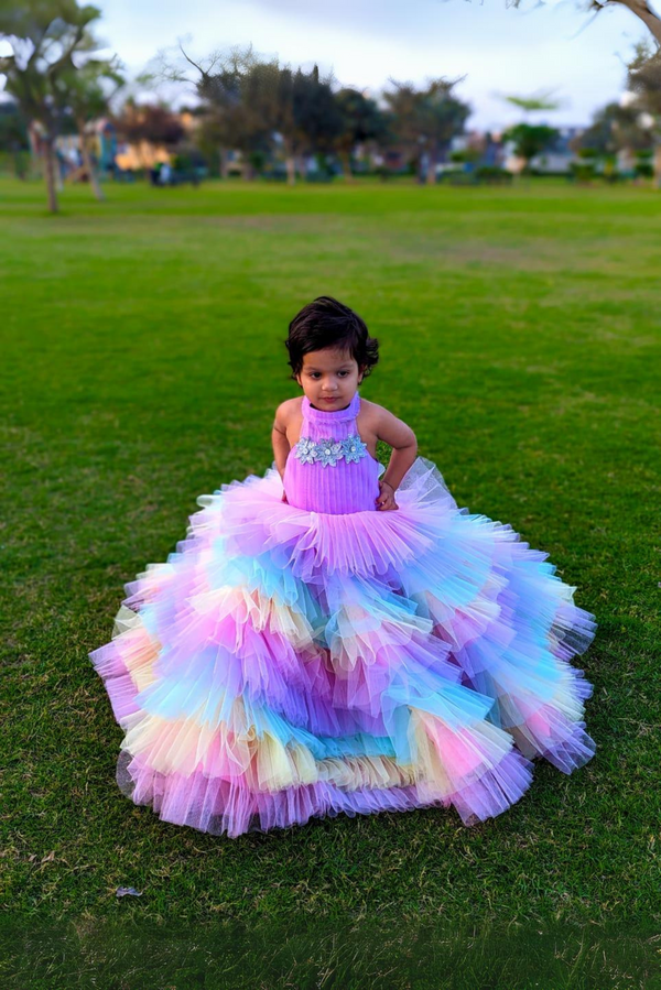 Fairy Queen - RAINBOW DIOR Western Wear For Girls