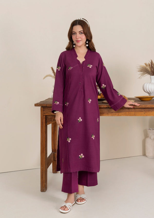 YoloPret - 2pc Multi Embroidered Alpine AML-W25-0002