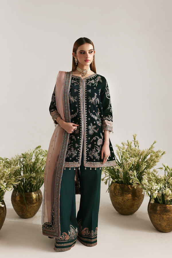 Emaan Adeel - 3 Piece Mehruunisa Pakistani Dress