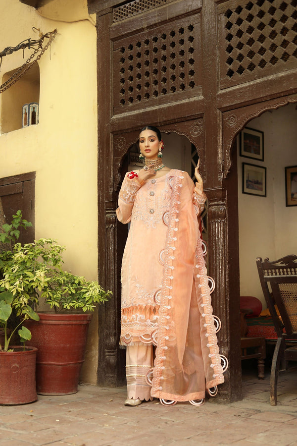 Noorangi - Unstitched Festive Adira Pakistani Dress