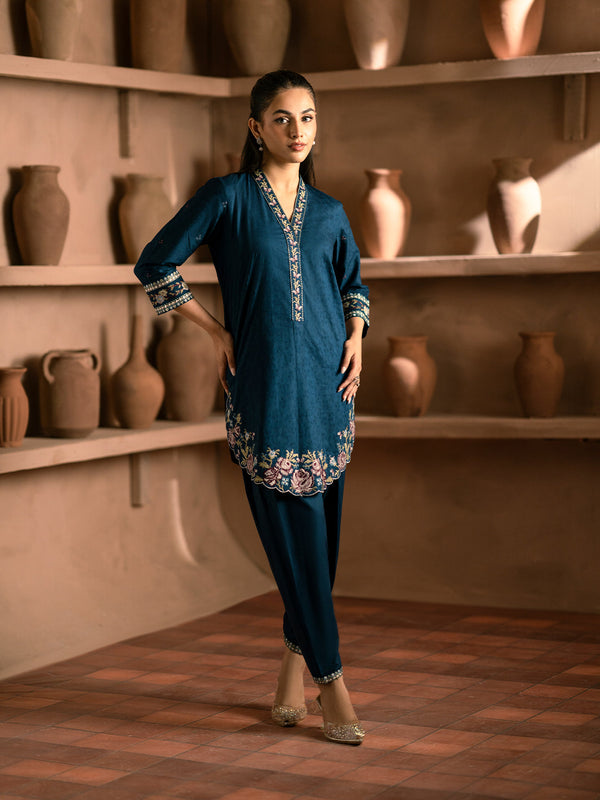 Cinq Official - Cobalt | 2 Pc Pret Festive Dress Pakistani Eastern Wear Dress