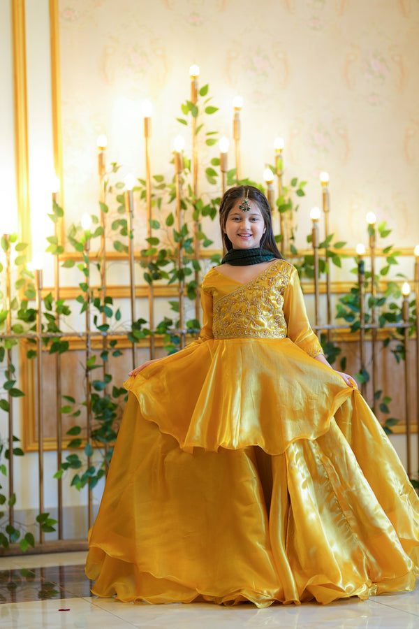Fairy Queen - Mushq Eastern Wear Lehnga Choli for Girls