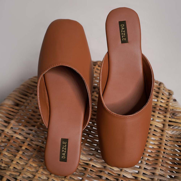 Tan brown-Khussa-kolhapuri-dazzle-by-sarah