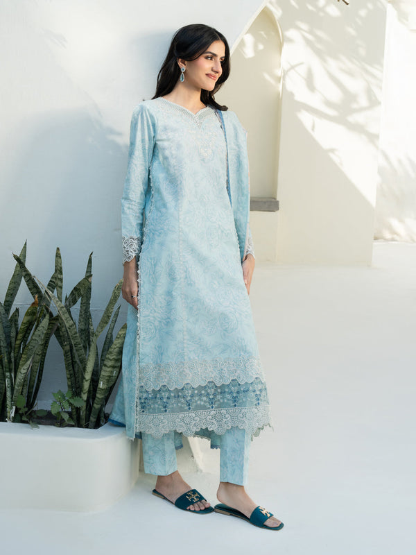 Faiza Faisal - Jose 3pc Unstitched Pakistani Formal Wear Dress
