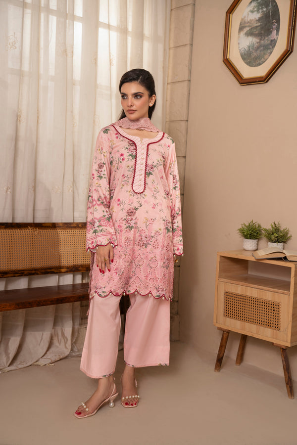 Firdous - D719 - Collection Embroidered Women Winter Wear Dress