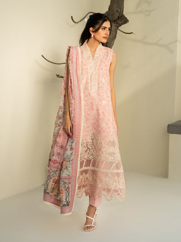Faiza Faisal - Sabine 3pc Unstitched Pakistani Formal Wear Dress