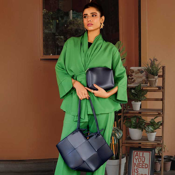 Dazzle By Sarah - Metro (Blue) Shopper Bags