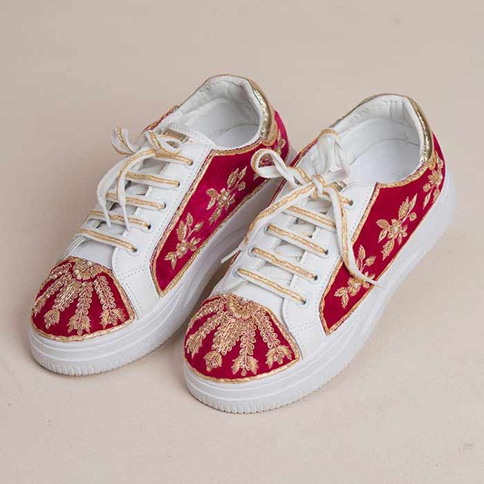 Festive Bridal Sneakers-Khussa-kolhapuri-dazzle-by-sarah