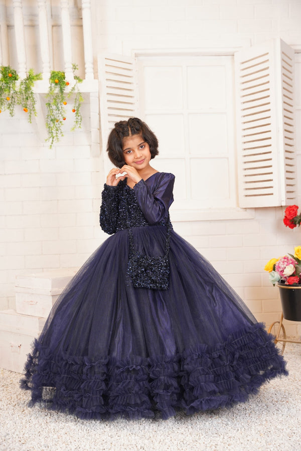 Fairy Queen - FAIRY VIOLET Western Wear For Girls