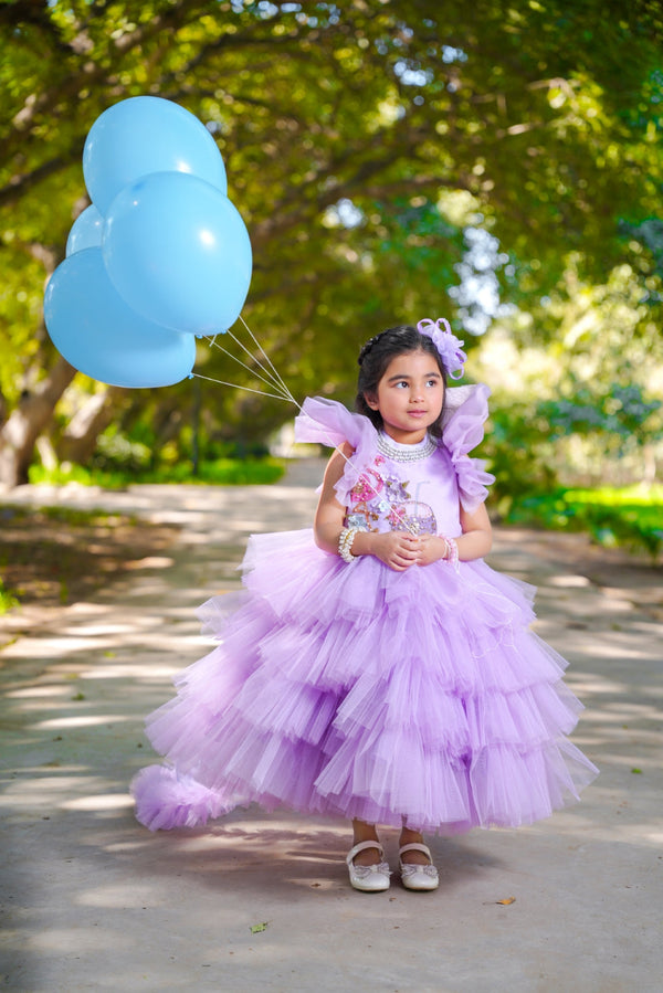 Fairy Tale - Flamingo Festive Wear Dress