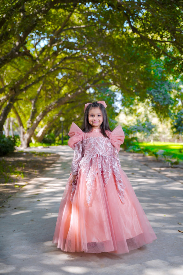 Fairy Tale - Tea Rose Festive Wear Dress