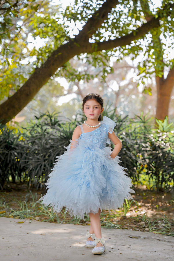 Fairy Tale - Bahaar Blue Festive Wear Dress